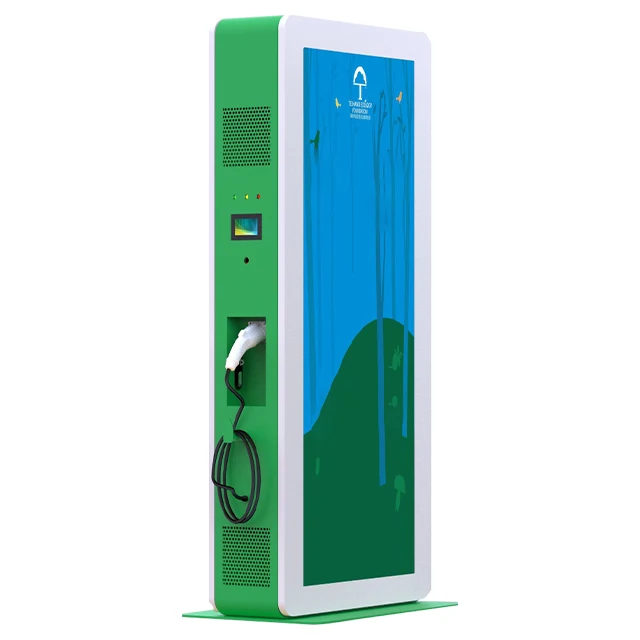Electric Vehicle Charging Pile Digital Totem Outdoor Signage Outdoor Screen Display