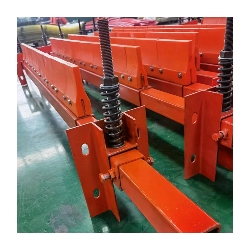 good quality coal mining secondary p type polyurethane PU rubber conveyor belt cleaner blade scraper