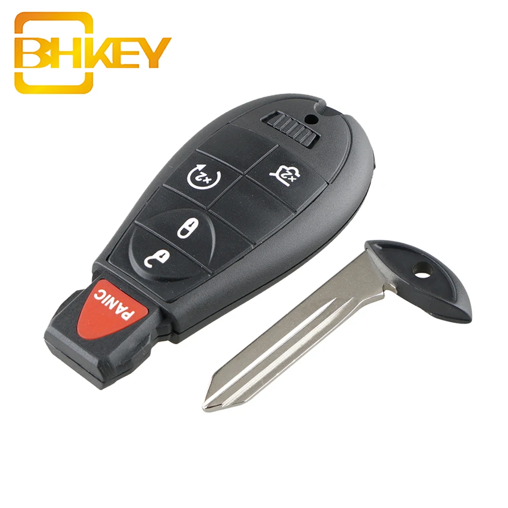 5 кнопок 433 МГц БЕСКЛЮЧЕВОЙ вход брелок дистанционный ключ для 2008-2012 Jeep Grand Cherokee M3N5WY783X