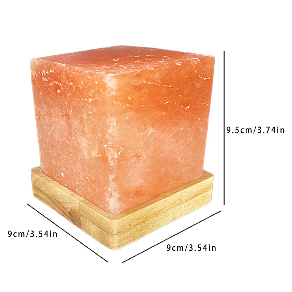 Himalayan Salt Lamp Pink Orange Natural Medium Size Hand Carved Crystal Rock Salt Lamp Night Light for Bedroom Table OEM