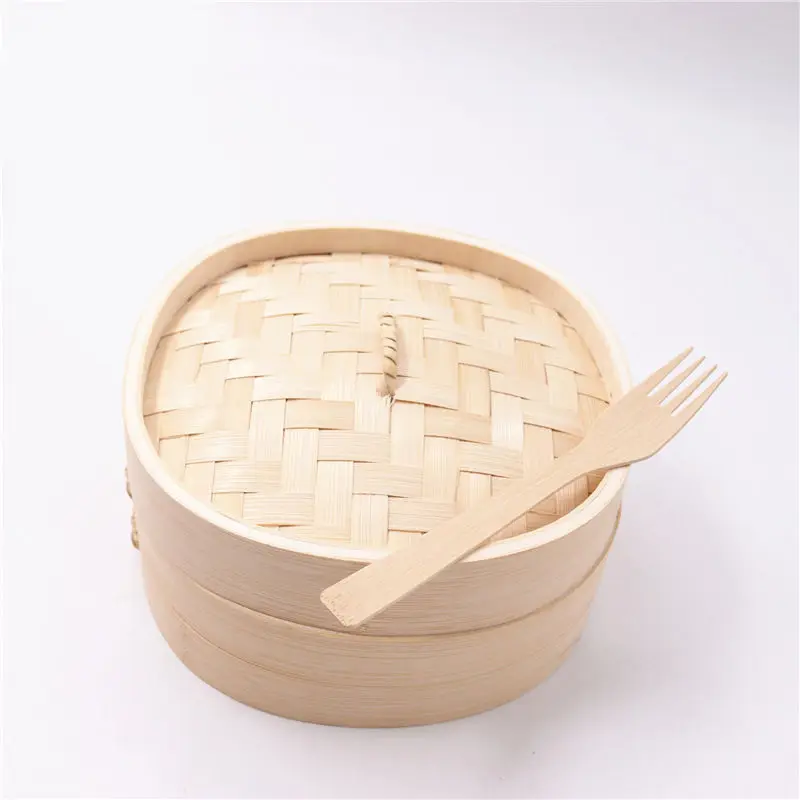 Dimsum 2 layer baozi steamer for breakfast shop