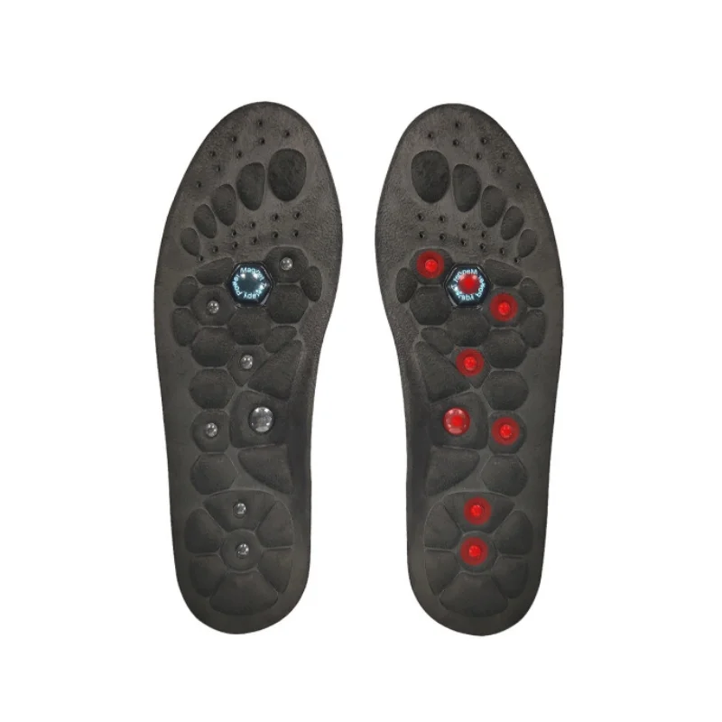 Wholesale Customized Promote Blood Circulation Fatigue Relieve Shoe Pads Sole Magnetic therapy insole Acupressure Shoe Insoles
