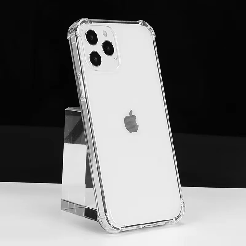 Clear Phone Case for Iphone 12 11 Transparent Cover Pro Max Tpu Soft Slim Mobile I Shockproof