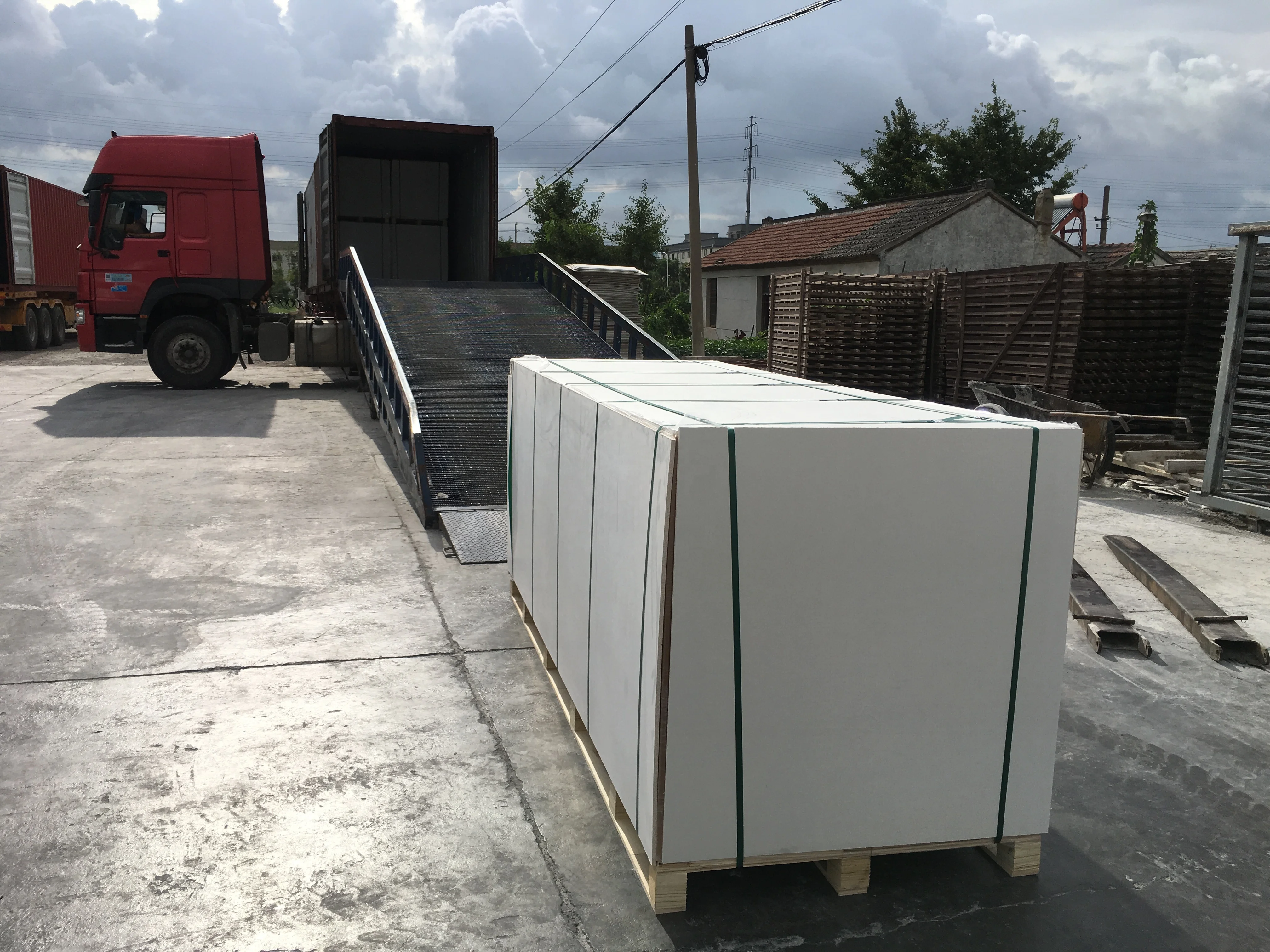 Fire Resistance MGSO4 MGO Board Substitute for Fiber Cement Board