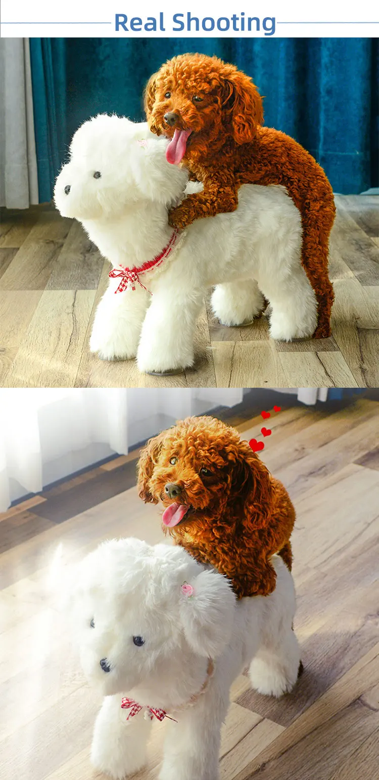 S/M/L/XL/XXL Interactive Sleeping Estrus Sex Partner Plush Stuffed Toys Teddy Chihuahua Play Funny Pet Sex Toys For Dog