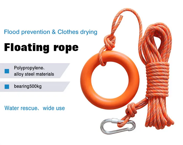 Wholesale Anti-Aging Water Rescue Rope Lifesaving Floating Equipment for Fall Protection Category Life Buoys
