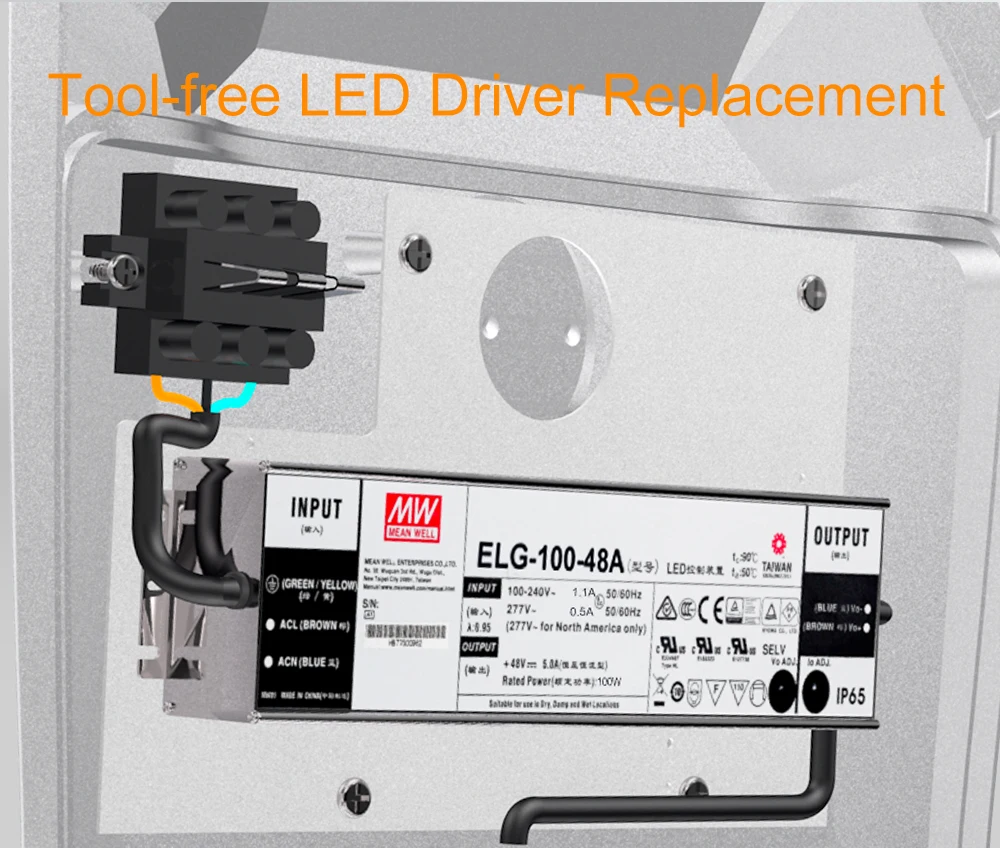 
7 Years Warranty Mercury Fixture Outdoor IP66 Street Led Light 100W 