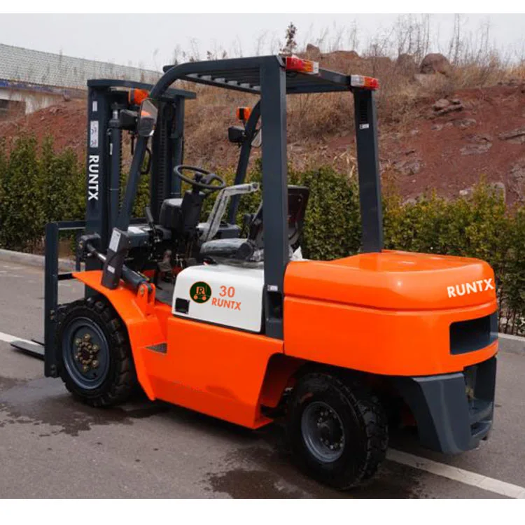 
RUNTX C series 3 ton self loading forklift with China Xinchai engine diesel power forklift 