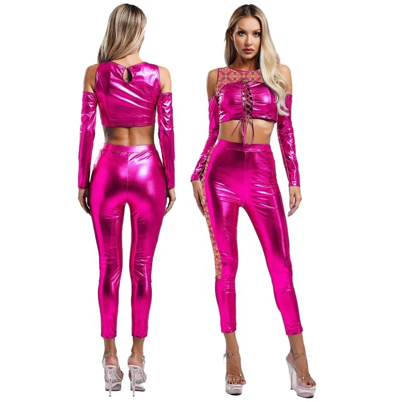 Designer Sublimation Dance Costumes Dancewear Manufacturer Club Disco Dance Uniforms Outfits Stage Dance Performance Wear