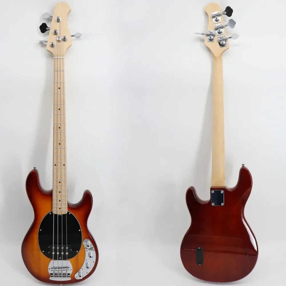 4 String Electric Bass 22 Frets Humbucker Pickup Mahogany High Grade Bass Guitar
