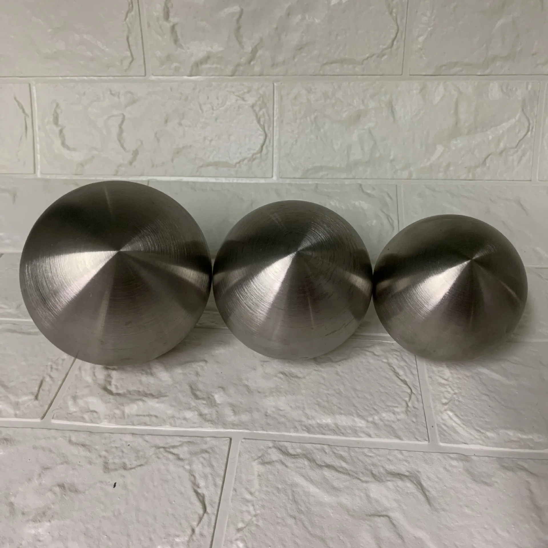 AISI 304 316 316L brushed polished surface hollow stainless steel sphere 250mm 10 inch