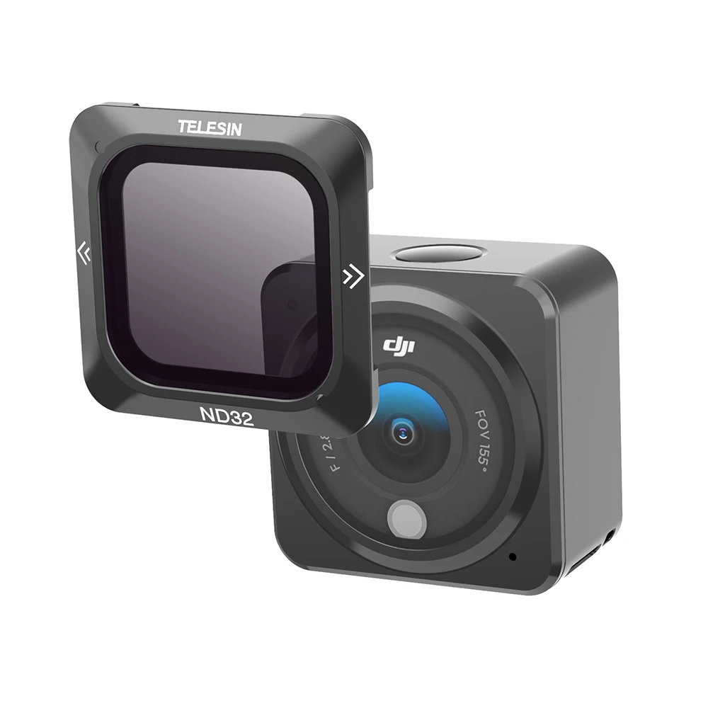 Популярные аксессуары для DJI Camera CPL ND8 ND16 ND32 оптический объектив CPL нейтральная плотность ND фильтры для объектива для DJI Action 2 Camera