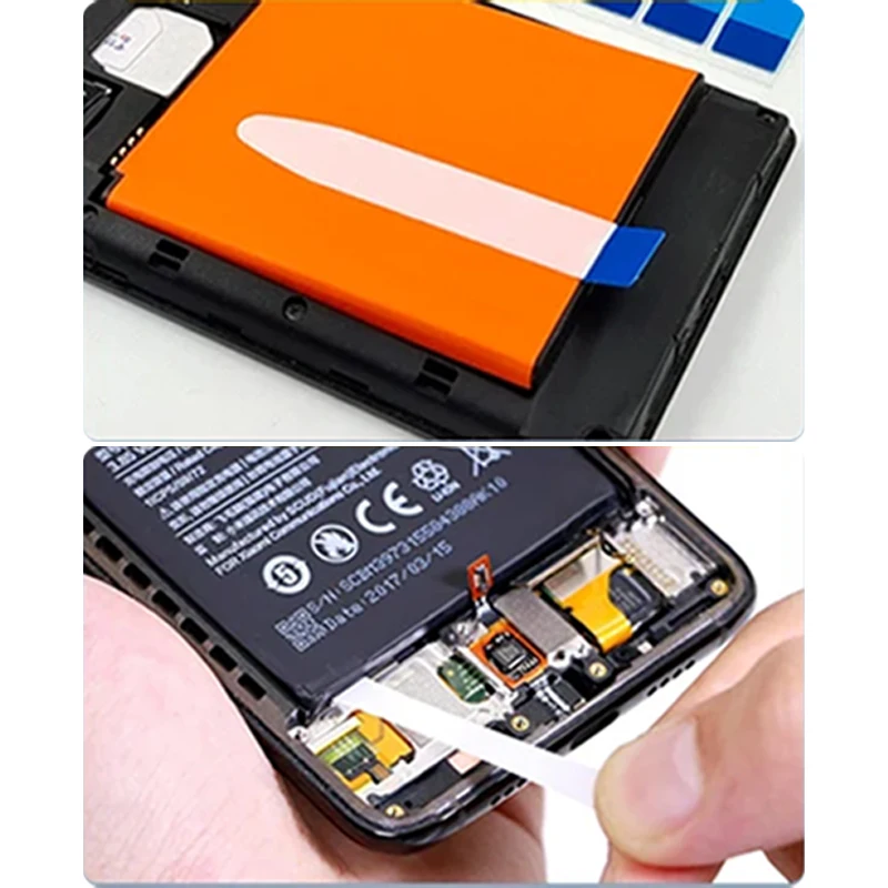 Custom High Viscosity Mobile Phone Battery Repair Removable Traceless Rework Easy To Pull Non-residue Double-sided Adhesive Tape