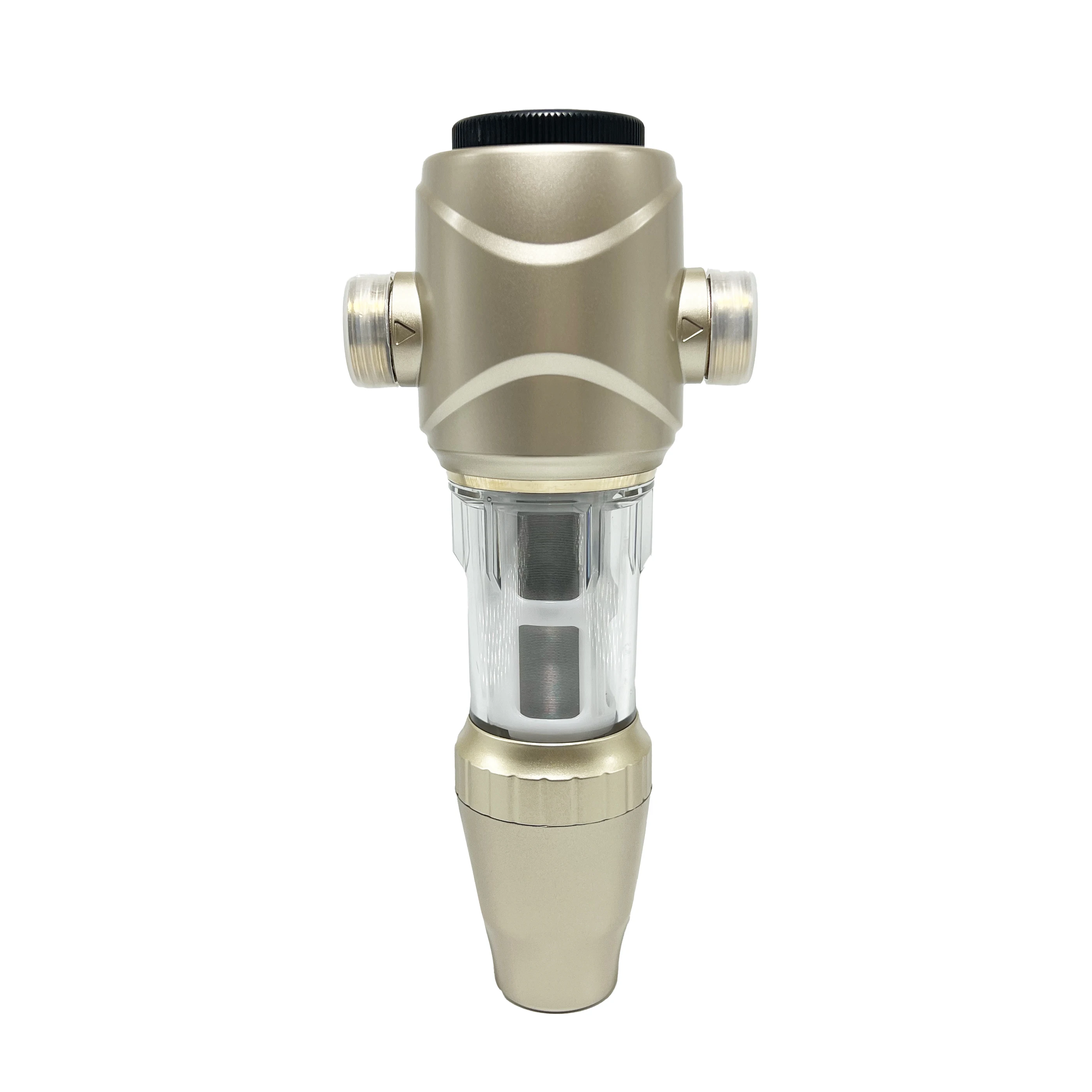 40 Micron Stainless Steel 304 Water Filter Big Flow Rate Pre Wasserfilter Pipe with Scraper