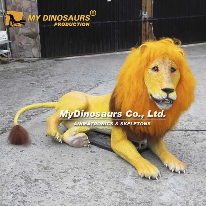 MYDINO Animatronic Animal Realistic Lion Model