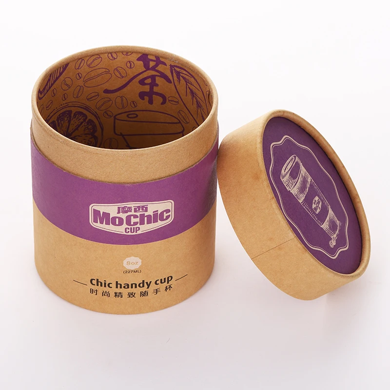 biodegradable eco friendly cosmetics cylinder herbal tea packaging lipstick sure deodorant cardboard paper tube packaging