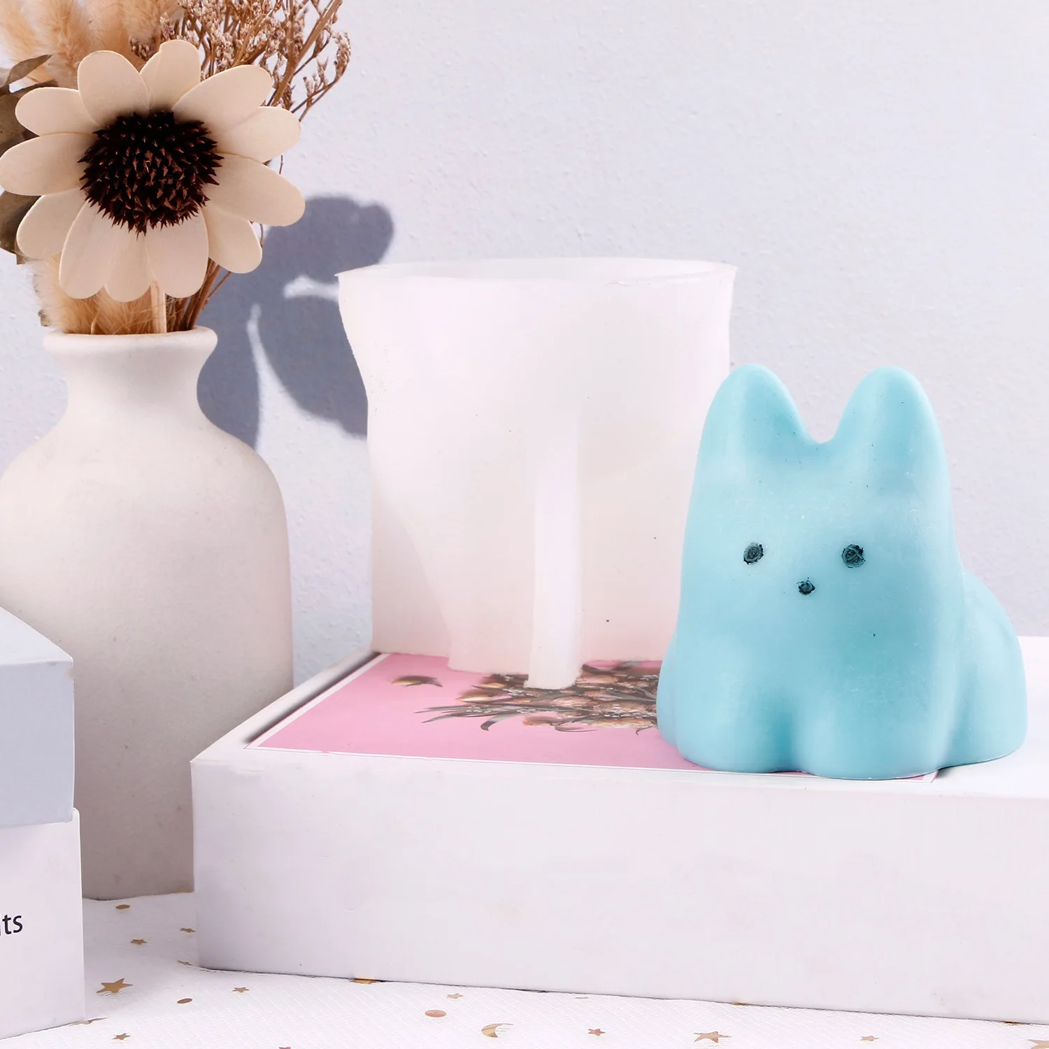 Adorable Animal Cartoon Ice Cube Makers Silicone Candy Jelly Ice Cream Chocolate Food Grade Silicone Soft Popsicle Mold