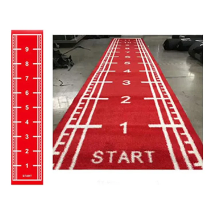 Personalized design artificial turf carpet mat meter marked grass artificial fake grass artificial grass carpet