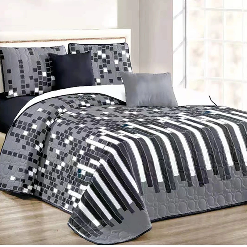 Легкое элегантное покрывало на заказ, пододеяльник большого размера, наборы для кровати, роскошные мягкие покрывала с 2 подушками