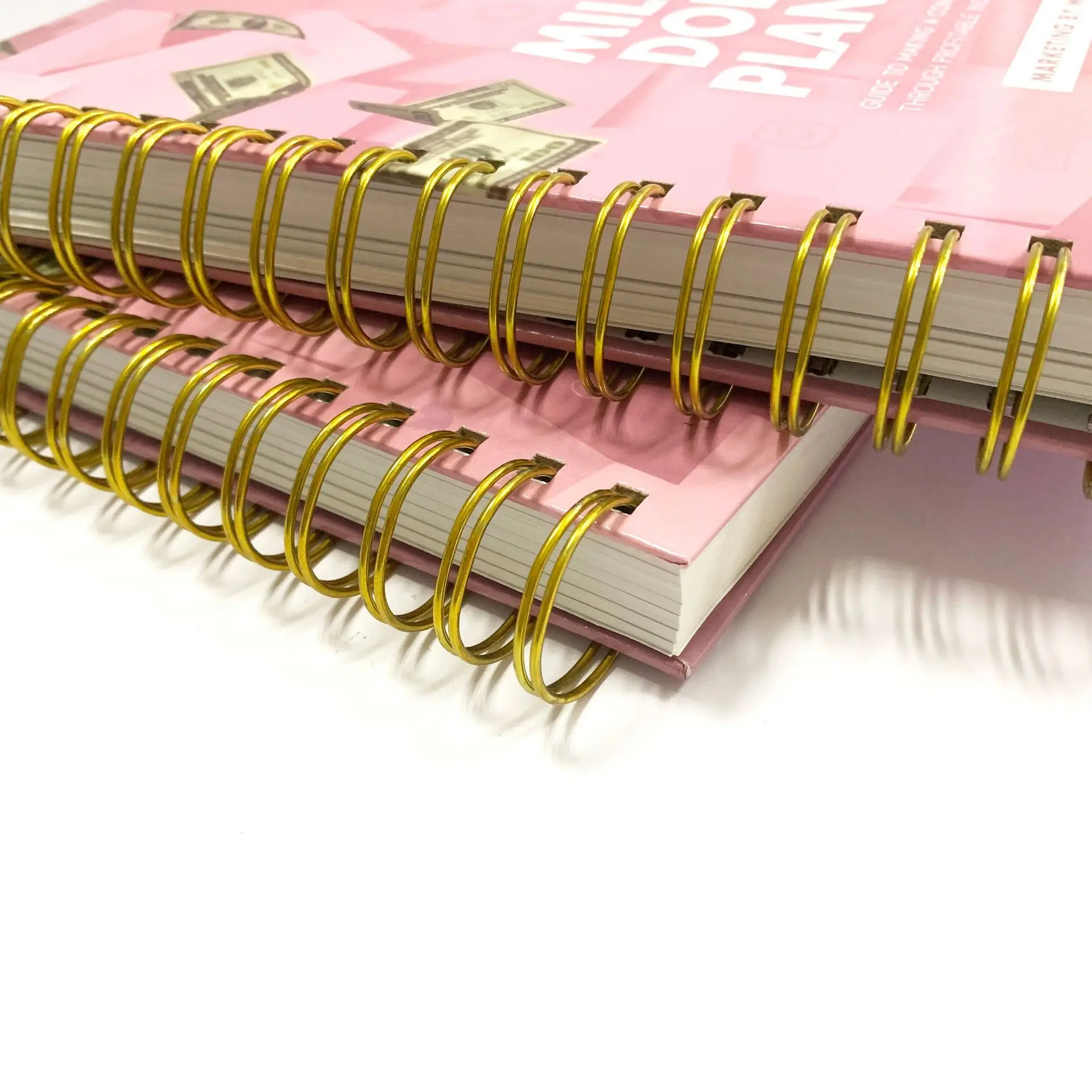 Free Sample Low Moq Custom A5 Life  Notebook Printed Diary Fitness Planner Printing Journals customizable hardcover