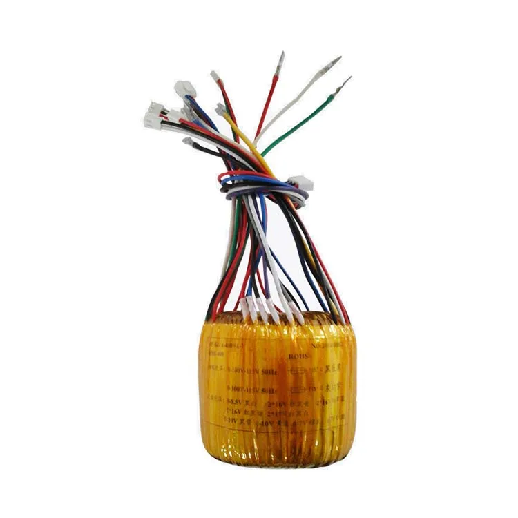 Customized custom microwave 24v 10a toroidal 5000 vatt 9v 12v 3a 10va for inverter 80v 0 80v  230v to 36v transformer inductor