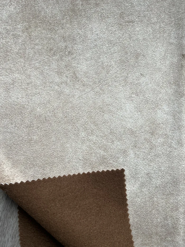 High Quality home textile hot print Holland velvet fabric for sofa upholstery from Chinese mill free samples