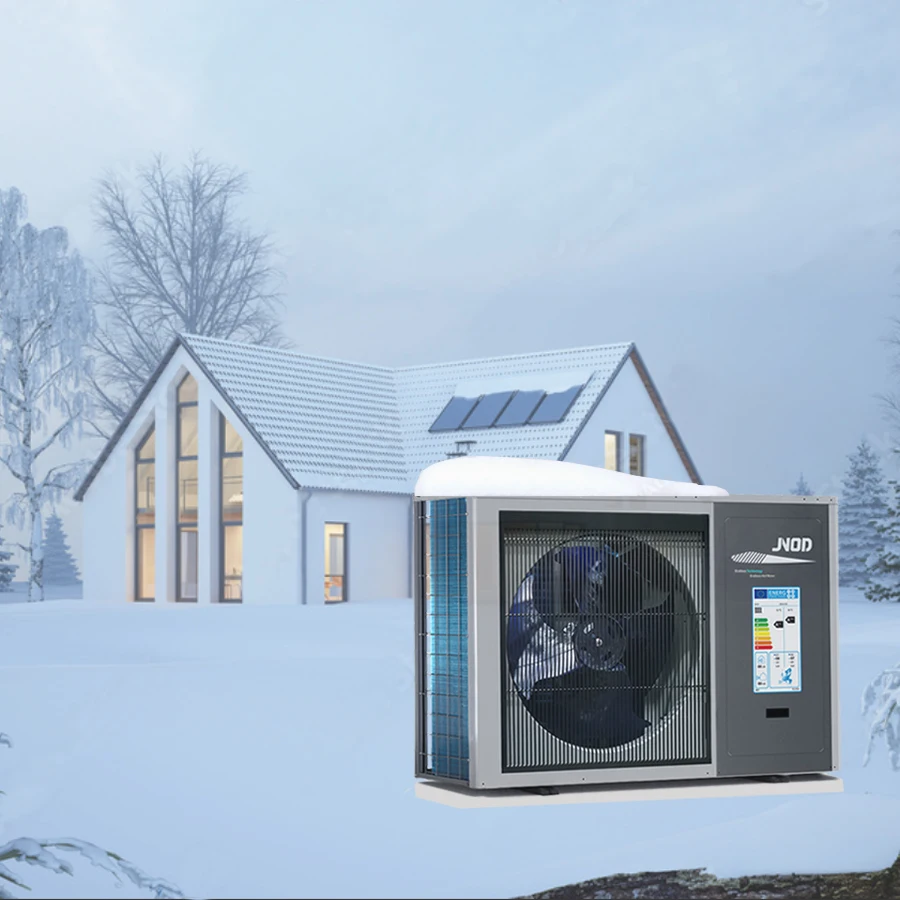 WiFi Control Inverter Air Source Water Heatpump Hybrid R290 Propane Heatpump with CE Certified
