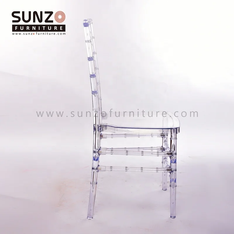 Оптовая продажа, стул Chiavari из прозрачного поликарбоната Silla Tiffany/ Resin