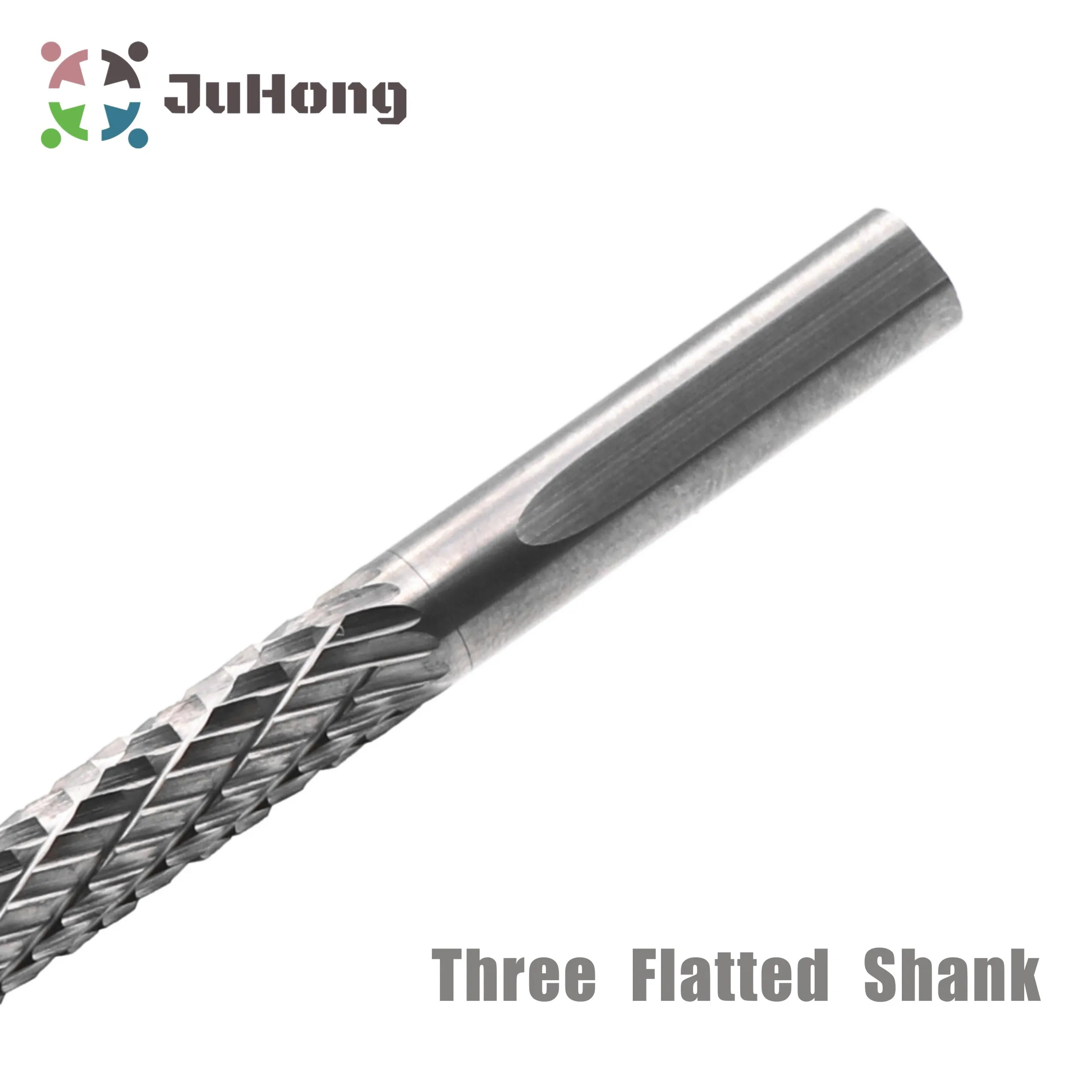 1 pair 6mm Super Hard Solid Carbide Cutter Rotary Burrs Carbon Steel Pneumatic Drill Bit Patch Plug Tire Injury Repair Tool