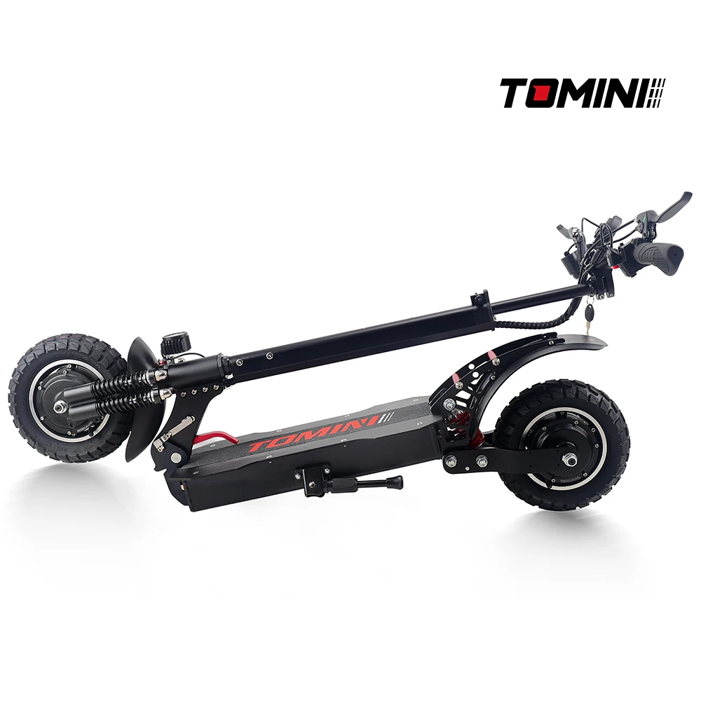 Tomini funded fast 2 wheel fat tire electric scooter electrical scooter china for adultes