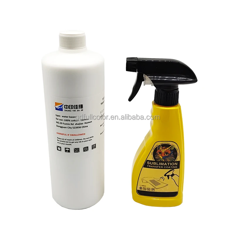 Sublimation Coating Liquid Fcolor Premium 1000 ML Sublimation Coating For Mugs Cotton Fabric