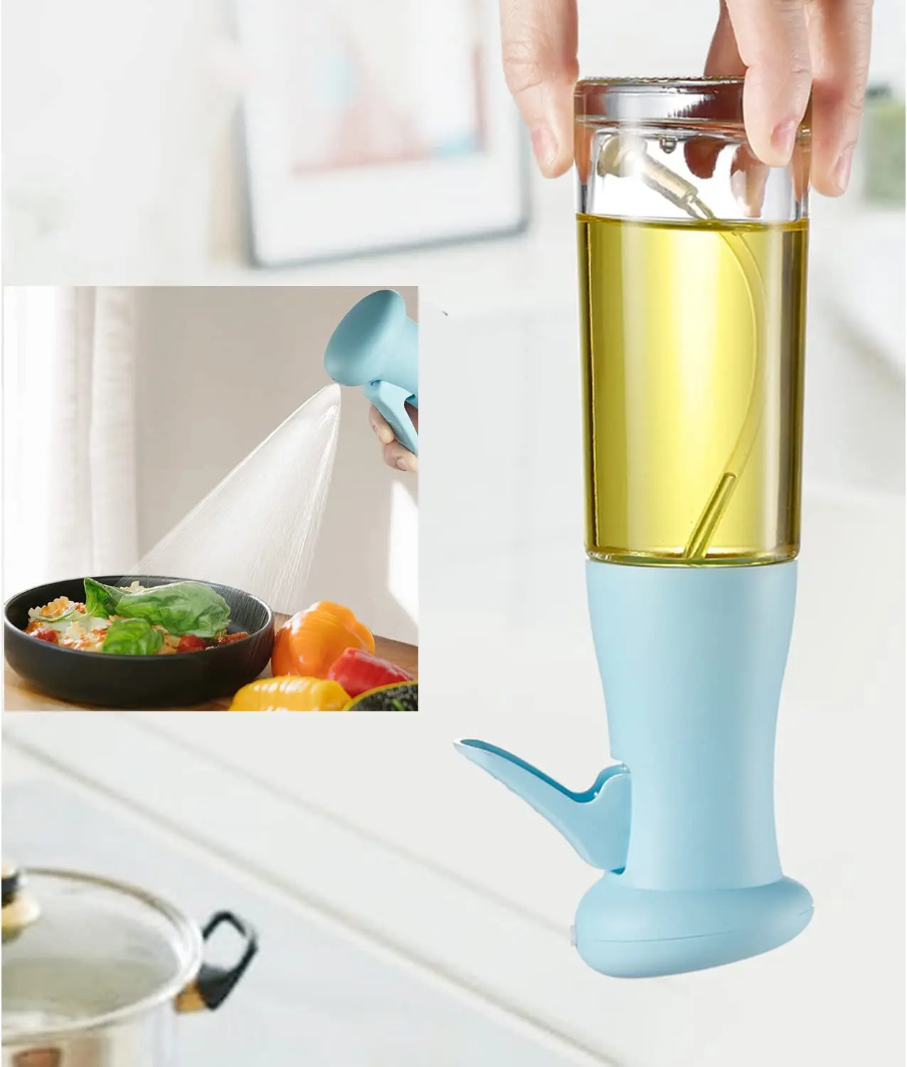 Wholesale Food Grade Kitchen Cooking Olive Oil Spray Bottle Oil Sprayer For Cooking