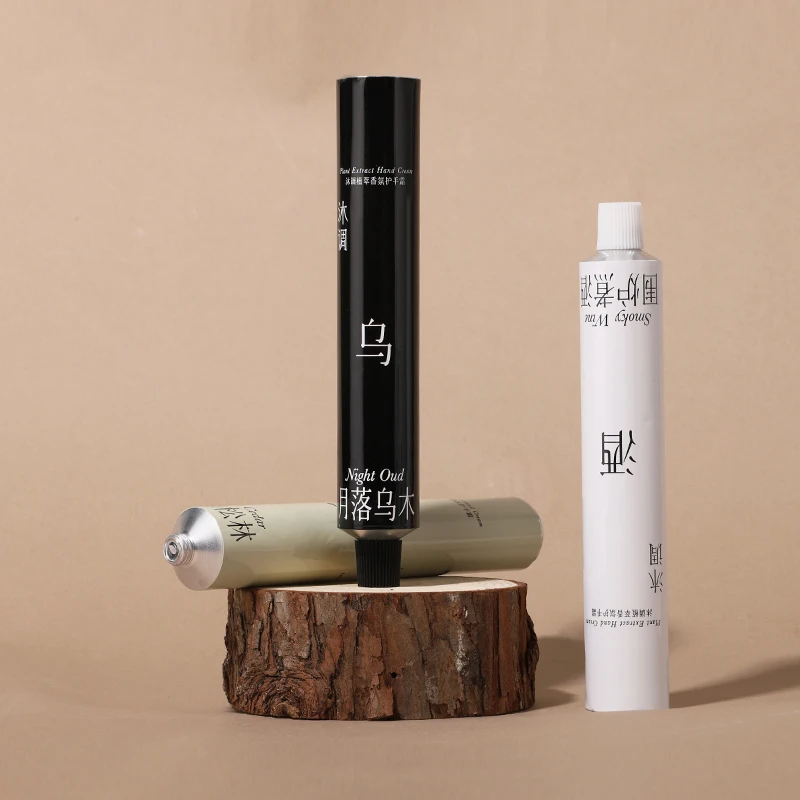 Custom Collapsible Tube Eco Friendly Cosmetics Aluminum Collapsible Tube for Cosmetics