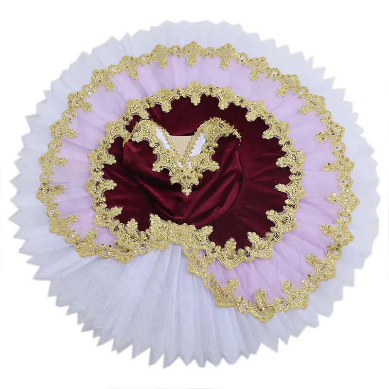 New White Ballet Tutu Kids Girls Adults Women Ballet Dance Costumes Ballerina Adults Professional Ballet Tutu Dress Women Girls