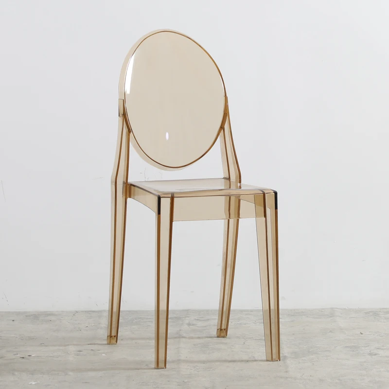Classic Sillas De Acrilico China Factory Nordic Acrylic Rental Polycarbonate Resin Plastic Modern Event Clear Stacking Chairs