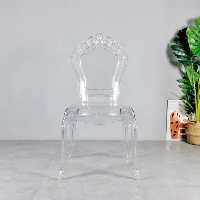 Hot Sale PP Dining Restaurant Stackable White Custom Plastic Chair Modern Outdoor Wedding Chairs Rustic