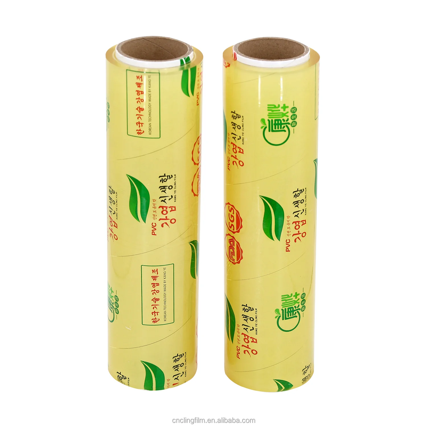 Manufacture Factory  Customize Food Grade wrap food Jumbo Roll  PVC Cling Film
