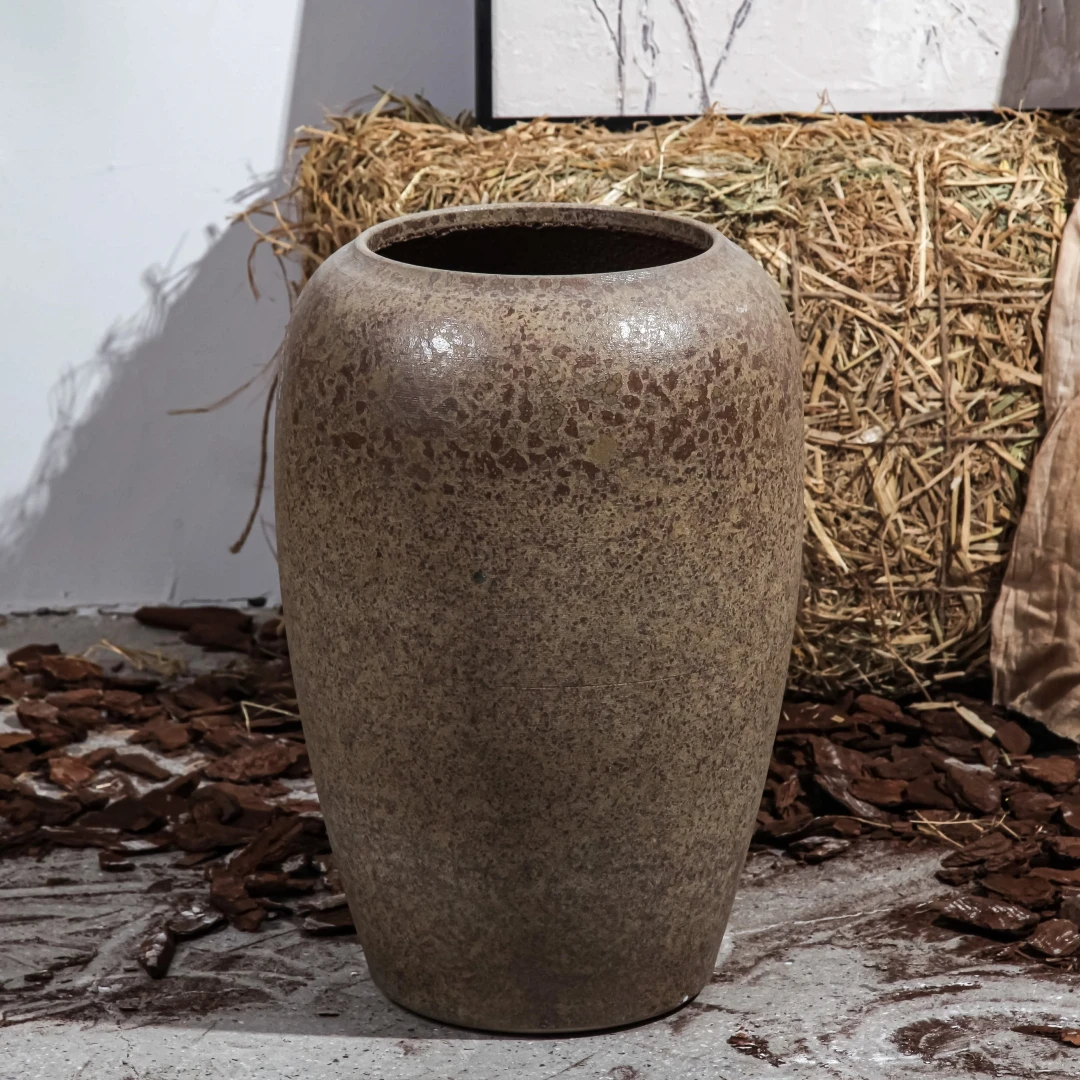 Best Quality Chinese Vintage Handmade Antique Ceramic Large Outdoor Tall Vases For Garden House Decoration