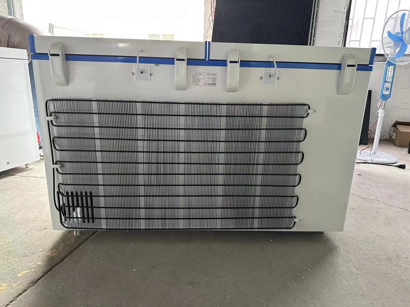CKD chest freezer 358L DC 12V commercial 12.6cu.ft save energy appliance fridge off grid solar deep freezers