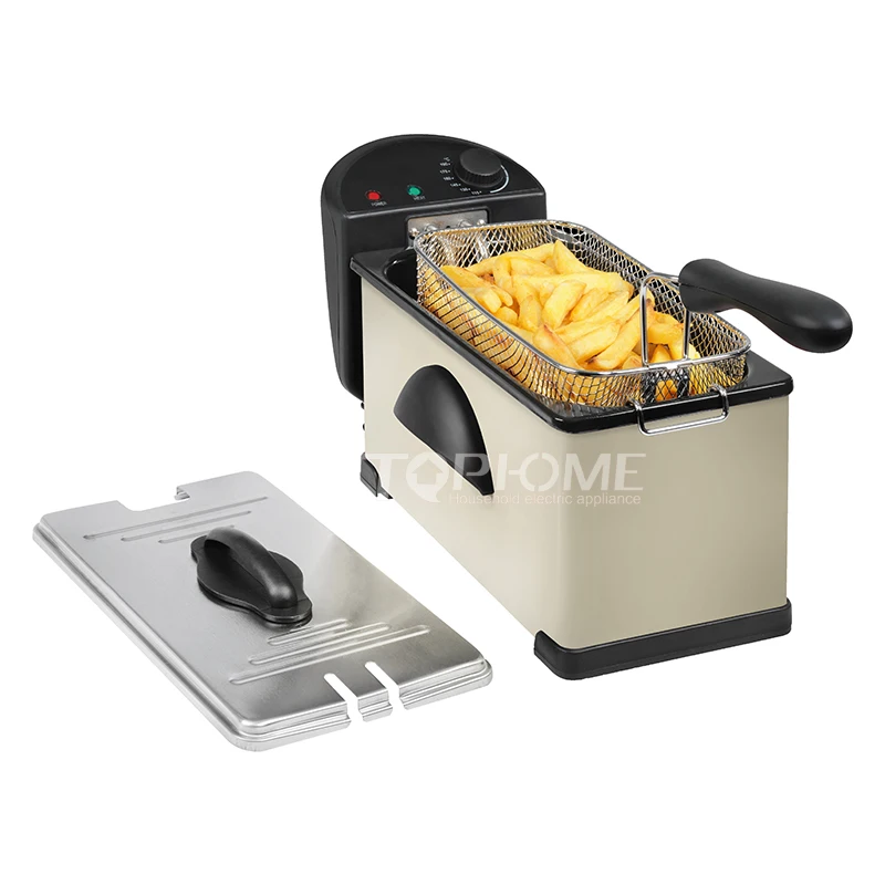 3L Electric deep fryer with timer chicken fryer chips fryer