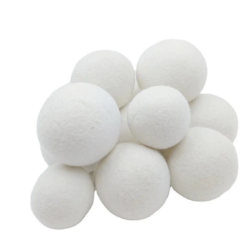 wholesale Wool Tumble Dryer Balls Custom Washing Energy Saving Wool Dryer Balls