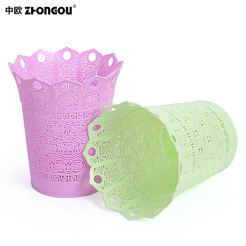 
Best price plastic blue waste dust bin chatroom sanitary bathroom toilet dustbin can 