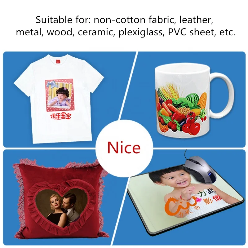 A4 Sublimation Transfer Paper For Porcelain Plate Baking Cup Non-Cotton T-Shirt ,Thermal Transfer Paper Digital Printing Paper