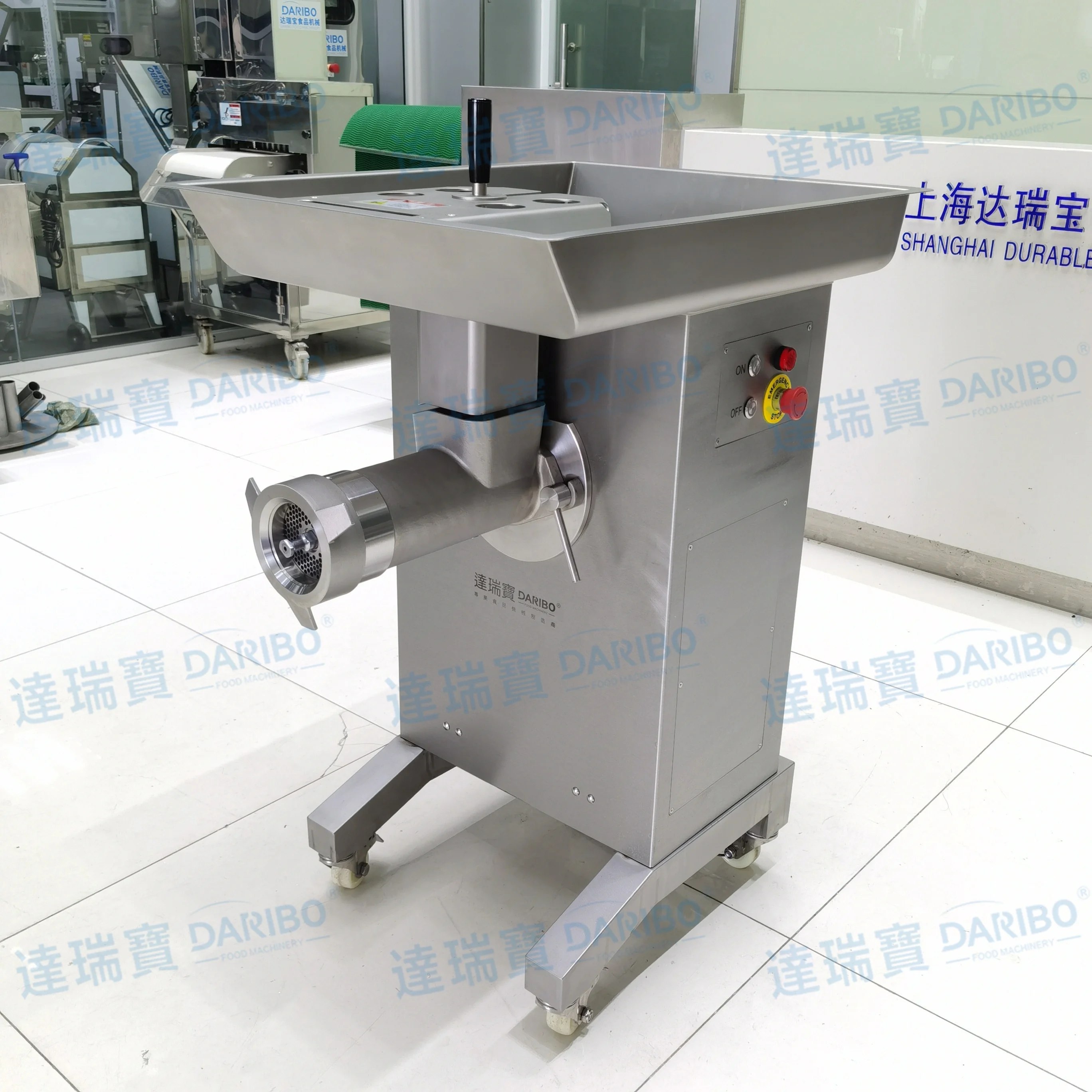 Commercial DARIBO 2024 Noodle Shape Meat Mincer Pork Grinder Fish Meat Grinding Machinery