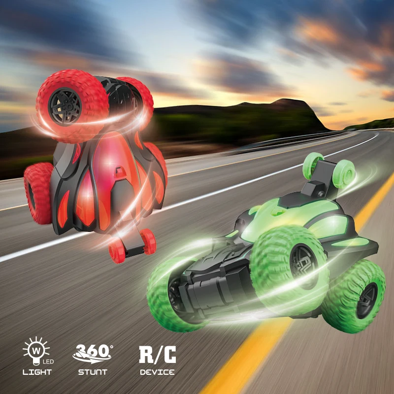 Лидер продаж электрический светильник HW 49 МГц 360 Вращающийся пульт дистанционного управления Радиоуправляемая машинка для трюков игрушечная и скалолазания