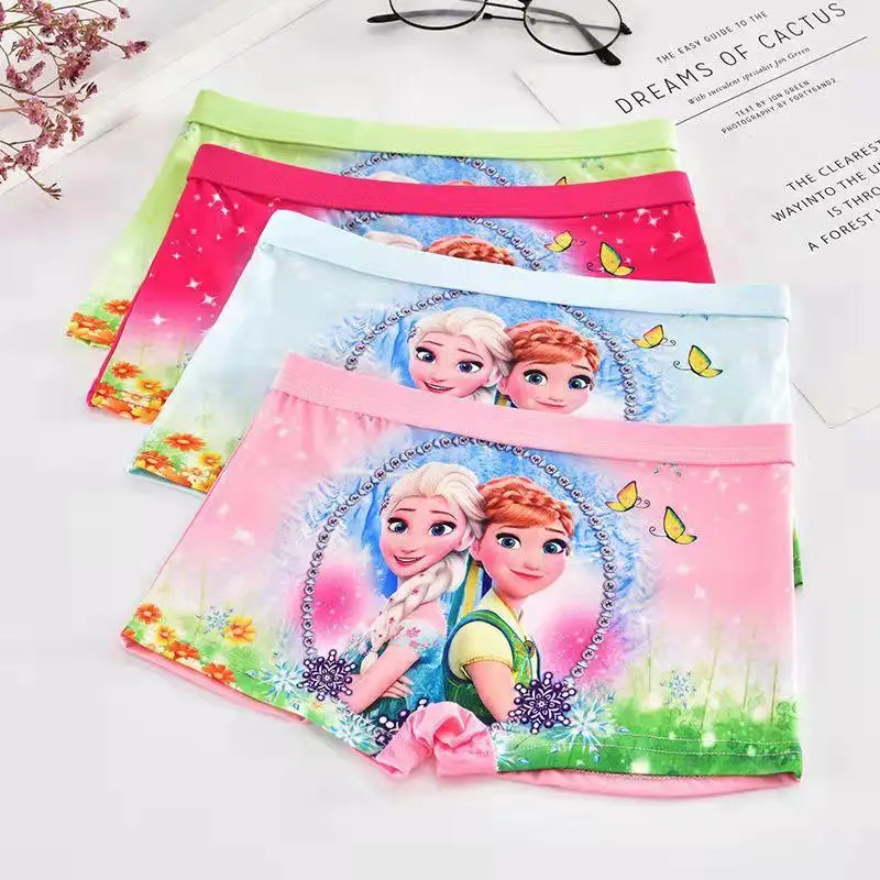 Kids Cartoon Summer Boxer Briefs Comfortable Classic Underwear