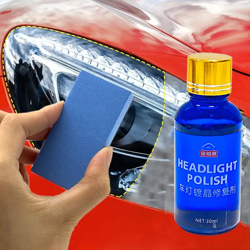 OEM C0338 30ML set Car Headlight Repair Coating Solution Kit Oxidation Rearview Coating Headlight Polishing Anti-scratch Liquid