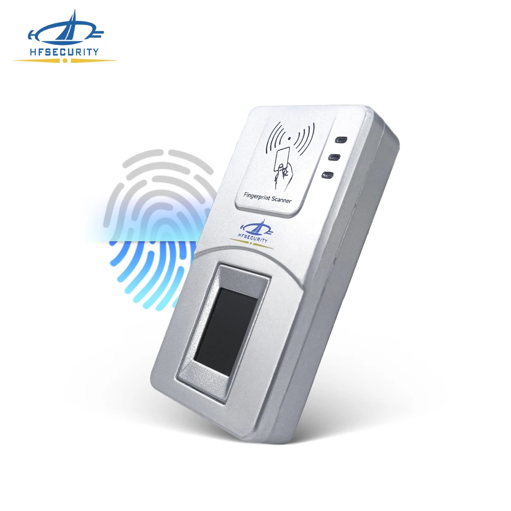 HFSecurity HF7000 Wireless BT Fingerprint Scanner Card Reader for Android Wins IOS Linux