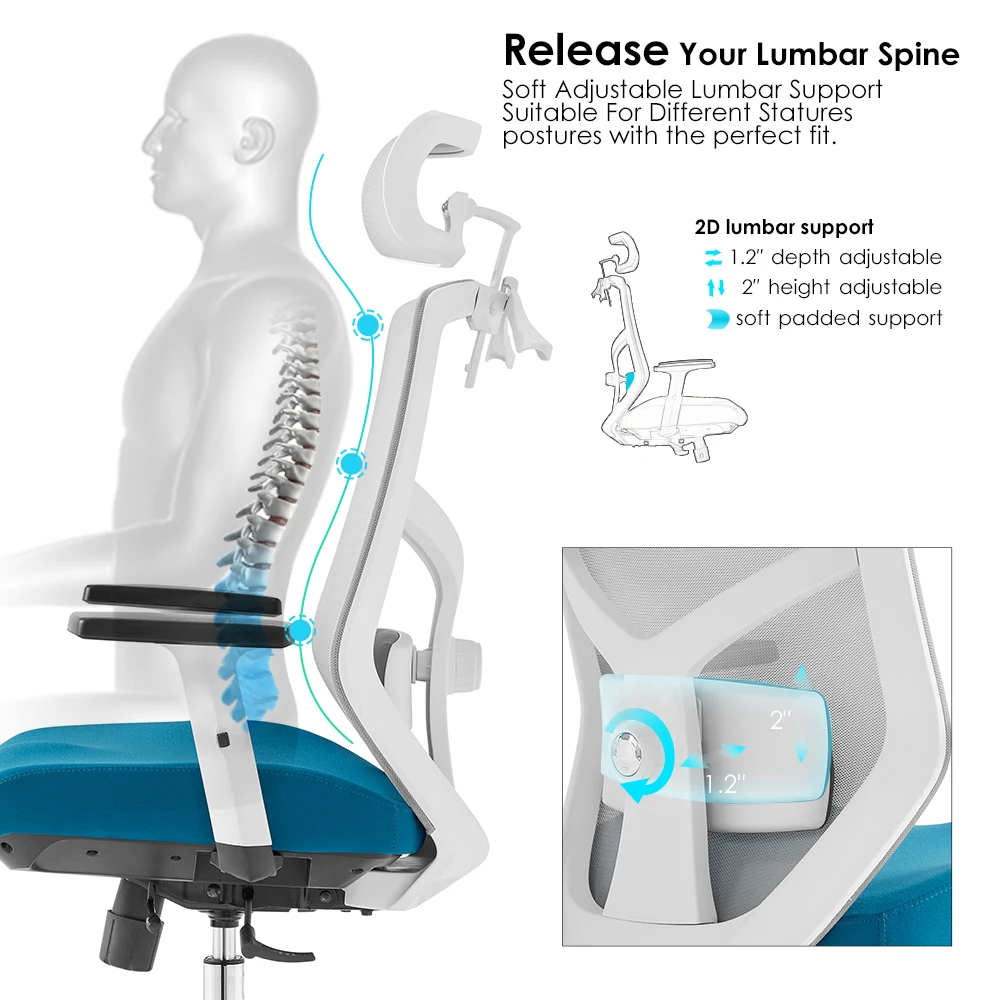 Modern Office Furniture Desk Chair Manager Executive Boss Ergonomic Swivel Mesh High Back Office Chair Home China High Quality