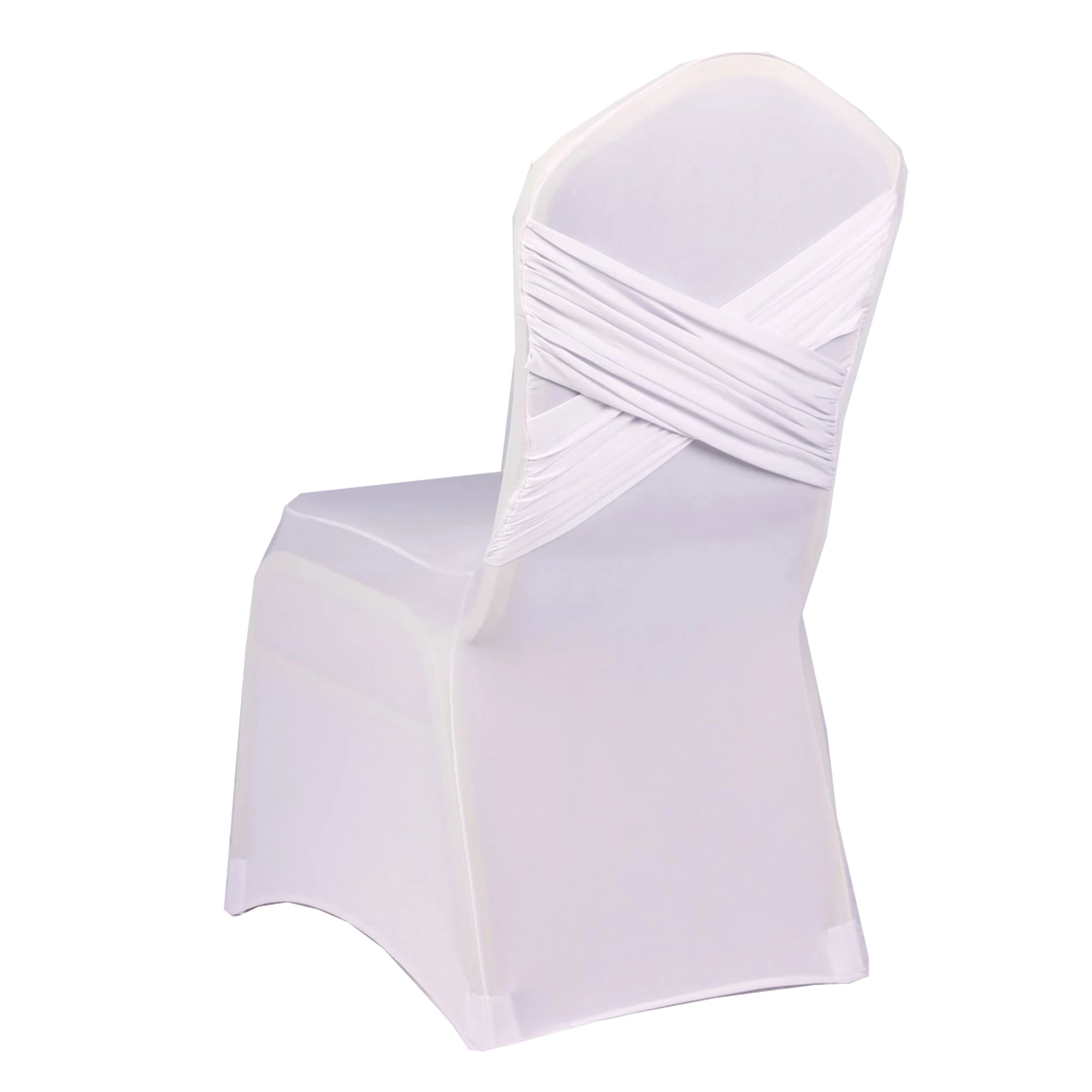 Wholesale X Cross Chair Cover Wedding Party Decoration Cheap Spandex Various Color Chair Cover